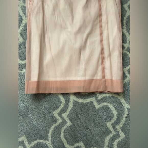 Victoria Beckham Pink Linear Pencil Skirt - Picture 4 of 12